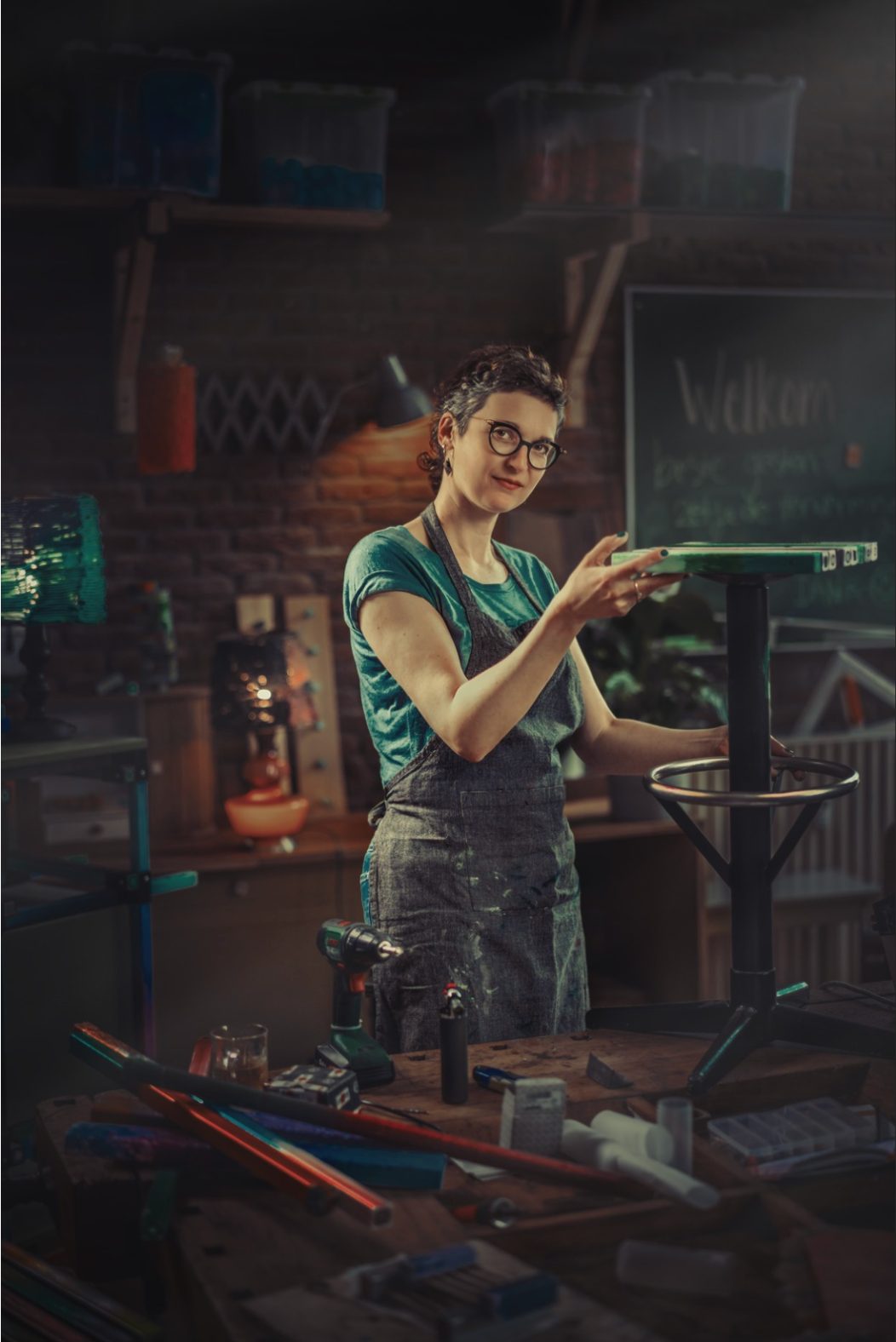 Retrato · Greetje Mulder, Studio Loerijzer